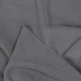 Gray textured polyester jersey