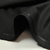 Tissu tailleur en polyester noir