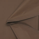 Taffetas polyamide marron ébène