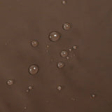 Taffetas polyamide marron ébène