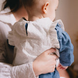 Patron plastron, pull sans manches et bavoir bébé ADÉLAÏDE