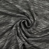 Maille chinée Elisa lurex argent fond noir