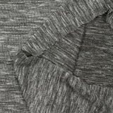 Maille chinée Nora lurex argent fond gris foncé