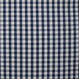 Coton Vichy 9mm bleu marine