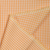 3mm Apricot gingham cotton