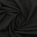 Tissu tailleur laine mélangée noir d'encre