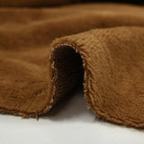 Tissu éponge bambou camel vendu au mètre