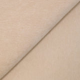 Velours polyester fines côtes sable
