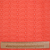Broderie anglaise Izanagi saumon