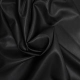Tissu tailleur laine mélangée damier noir intense