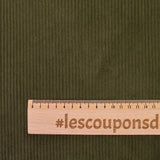 Velvet de poliéster 3 mm de oliva verde