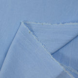 100% Coton lavé ciel