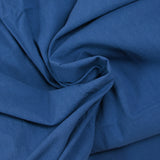 100% Coton lavé indigo