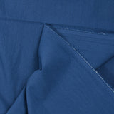 100% Coton lavé indigo