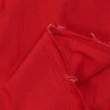 100% Coton lavé rouge