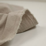 100% Coton lavé beige