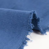 100% Coton lavé indigo