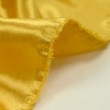 Crêpe satin polyester or jaune