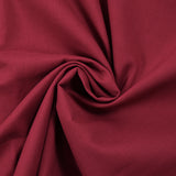 Voile de coton cerise