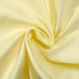 Butter yellow satin cotton poplin