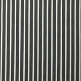 Coton tissé-teint Rudy rayé 3 mm blanc fond noir