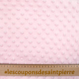Polar Minky Relief Pink