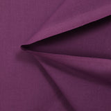 Popeline de coton Noé violet améthyste