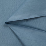 Popeline de coton Noé bleu barbeau