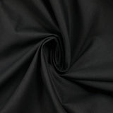 Popeline de coton Noé noir