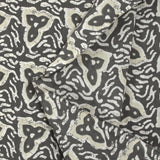 Coton batik imprimé Jodhpur fond gris