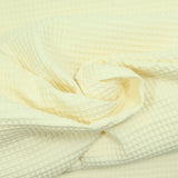 Algodón 100% crema de panal de crema