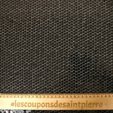Black sequins on tulle