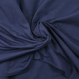 Fine navy viscose jersey