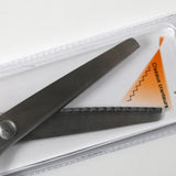 Ciseaux cranteurs 23.5 cm bleu