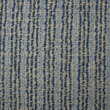 Tweed de laine mélangée lurex argent Carmen beige et bleu