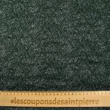 Matelassé étoiles chiné vert forêt