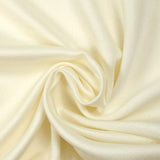 Twill de viscose souple blanc cassé
