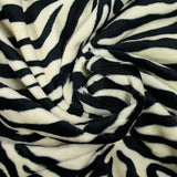 Polar Doudou Printed Ecru and Black Zebra
