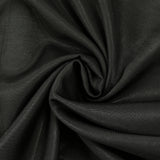 Light black viscose twill