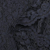 Dentelle festonnée Maud bleu nuit