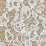 Scalloped lace Maud white