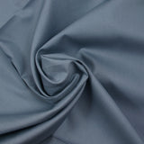 Popeline de coton gris béton