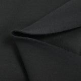 Black cotton fleece