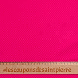 Jersey nid d'abeille fuchsia