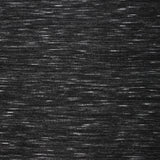 Jersey de polyester flammé blanc fond gris anthracite