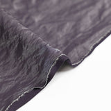 Coton froissé irisé fond violet