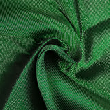 Jacquard polyester lurex argent fond vert