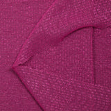 Maille fine lurex rose