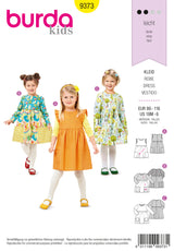Patron N°9373 Burda : Robe bouffante
