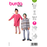 Patron Burda kids n°9207 : Veste